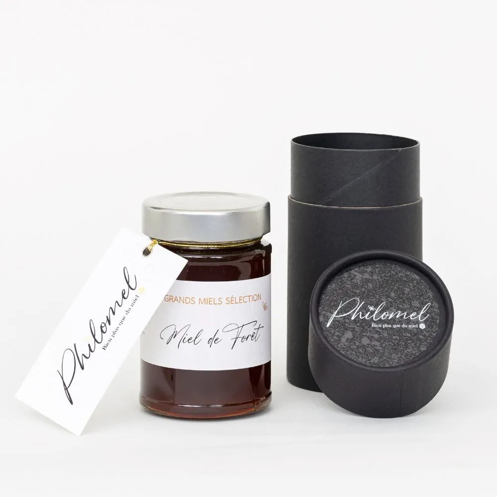 miel de foret avec son écrin