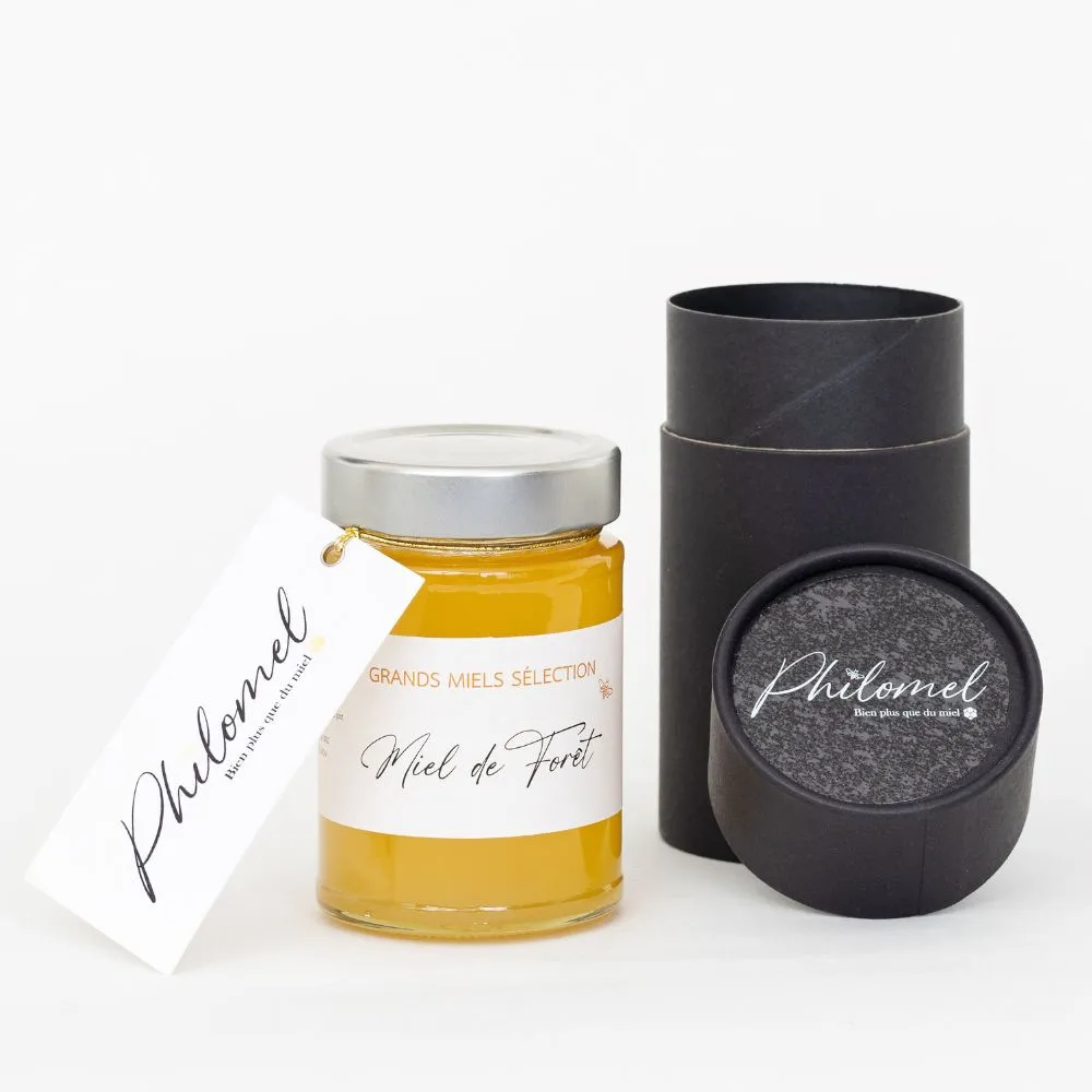 miel d'accacia avec son ecrin